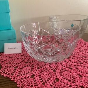 Tiffany & Co. Bowl huge salad dinner Crystal 616